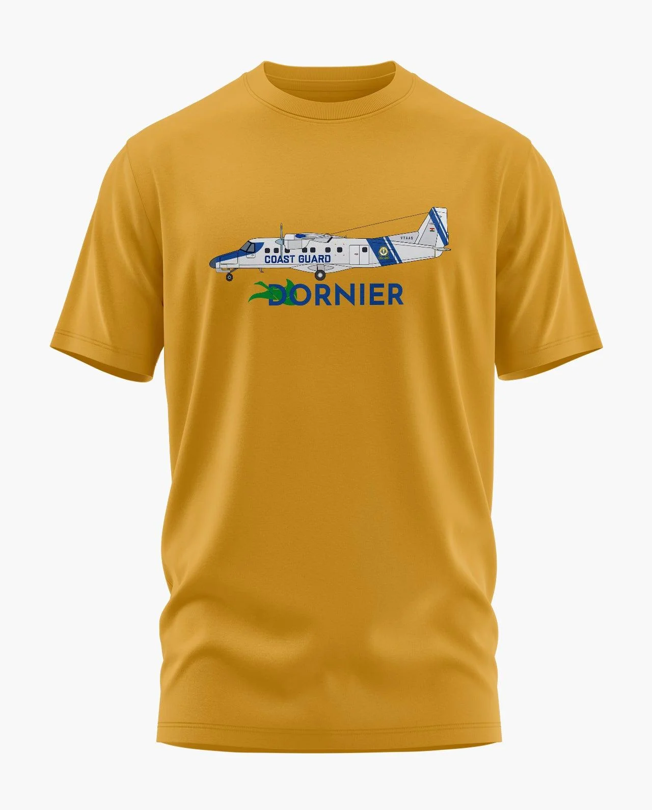 Coast Guard Dornier 228 Signature LuxeSoft Cotton T-Shirt - Image 5