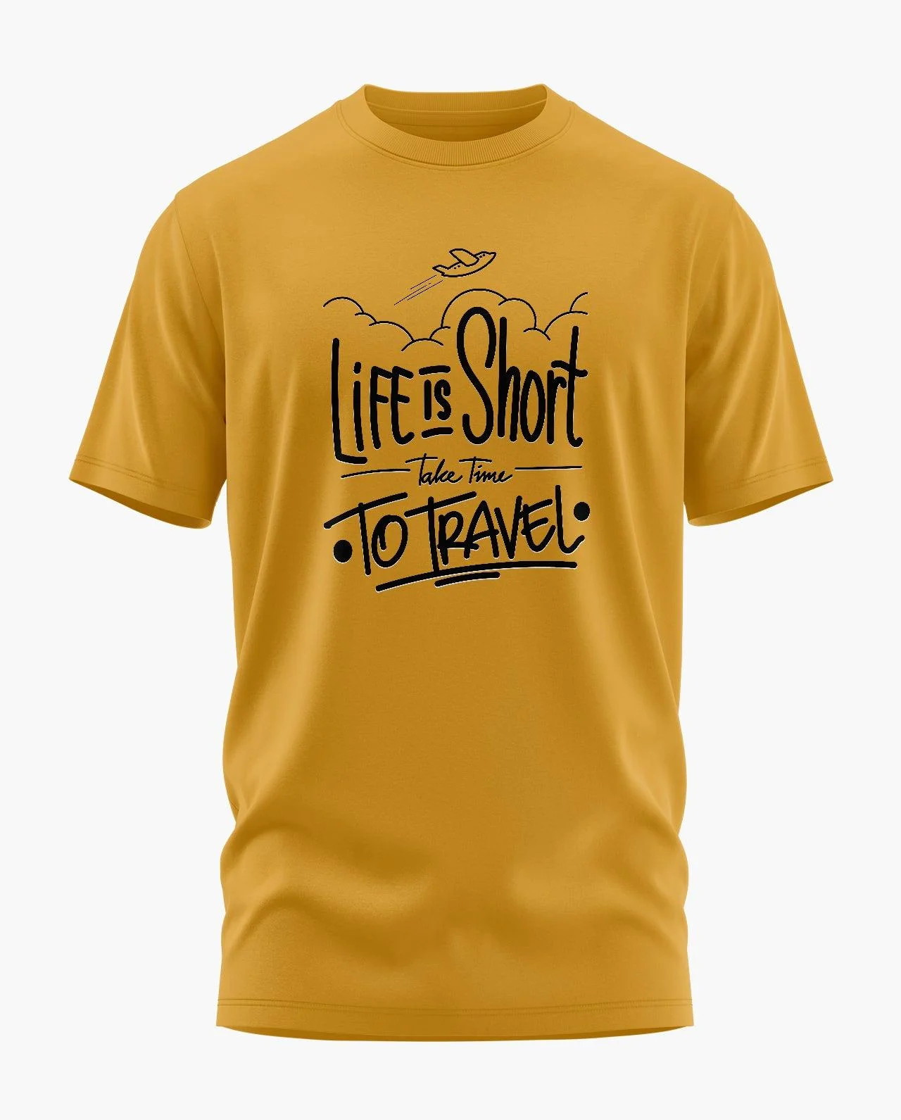 Life Is Short Signature LuxeSoft Cotton T-Shirt - Image 5