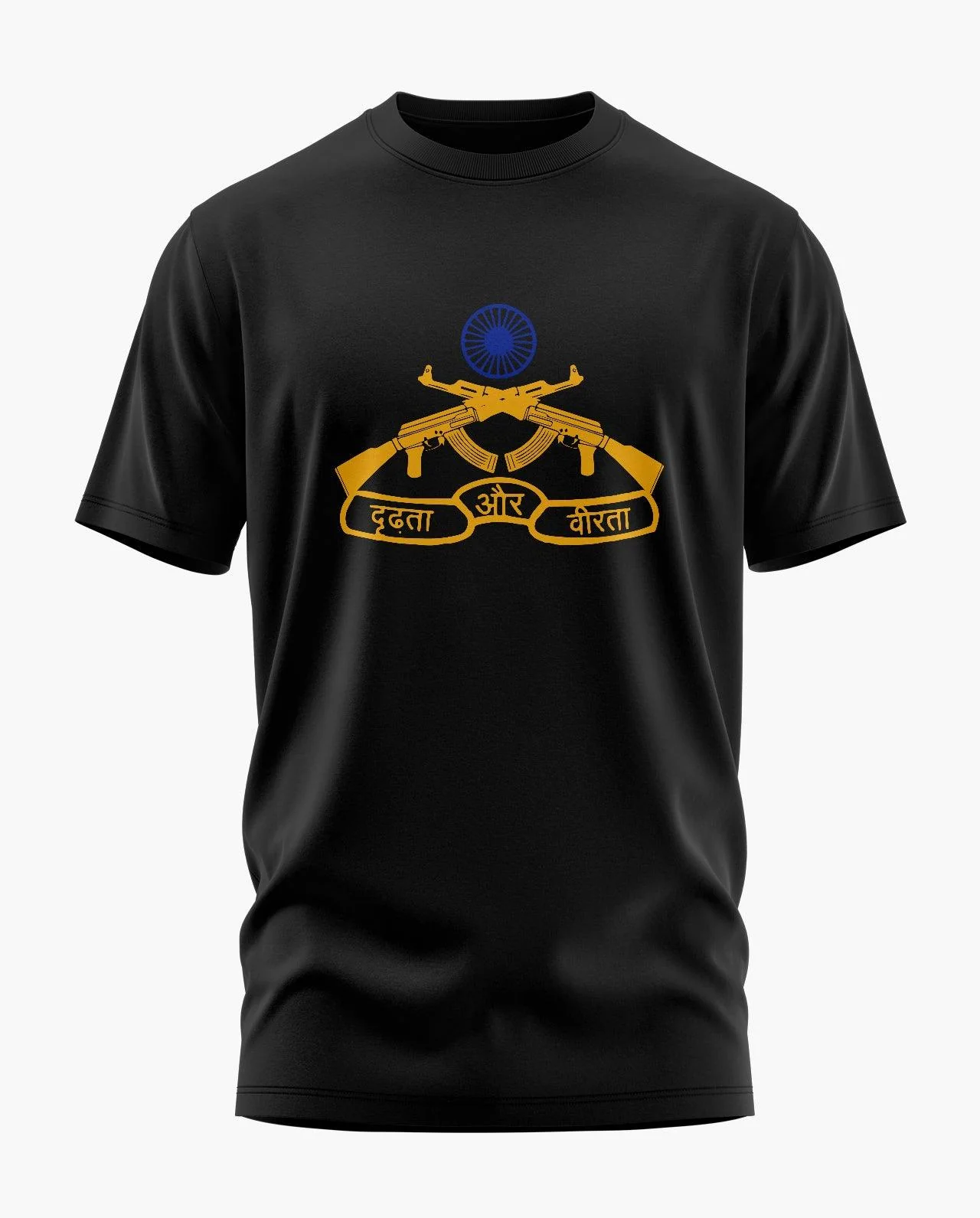 Rashtriya Rifles Signature LuxeSoft Cotton T-Shirt - Image 3